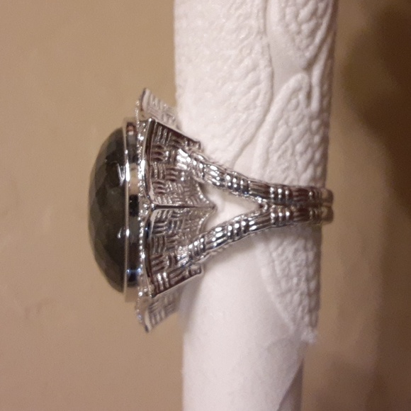 925 Labradorite, Bamboo design. - Picture 4 of 10